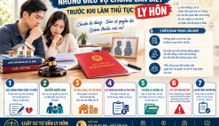 NHỮNG ĐIỀU VỢ CHỒNG CẦN BIẾT TRƯỚC KHI LÀM THỦ TỤC LY HÔN